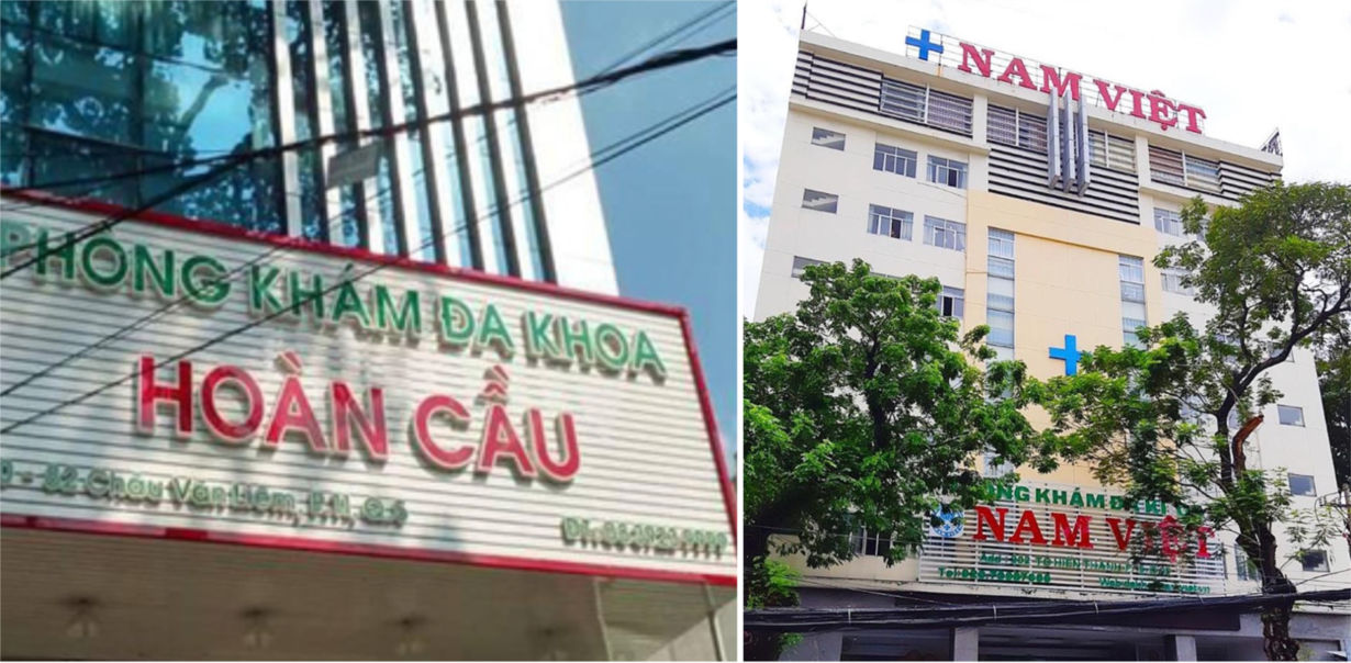 Sở Y tế TP. Hồ Chí Minh tiến hành kiểm tra xử lý Phòng khám Phòng khám đa khoa Hoàn Cầu và Phòng khám đa khoa Nam Việt vì có dấu hiệu “vẽ bệnh, moi tiền” người bệnh