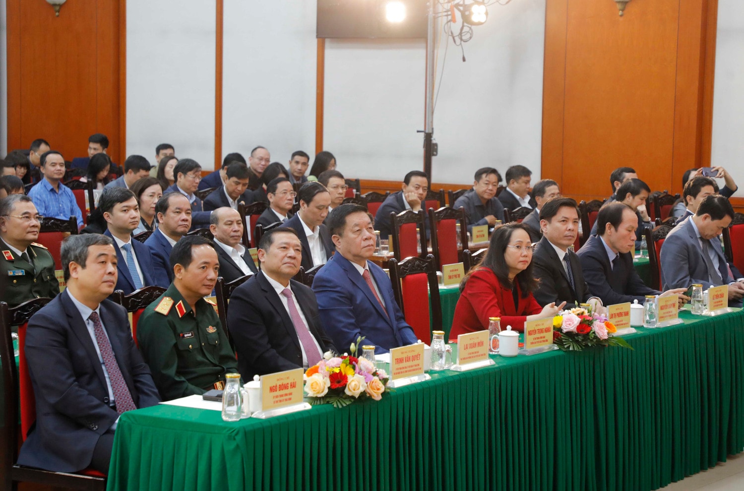 Các đại biểu dự buổi Lễ 