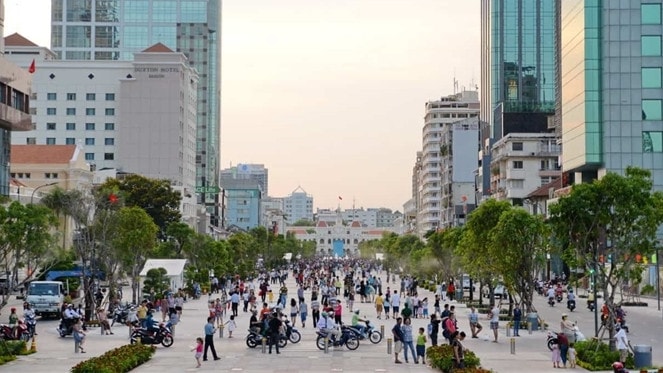 Năm 2023, TP. Hồ Chí Minh đặt mục tiêu đón 5 triệu lượt khách quốc tế. Nguồn: ITN