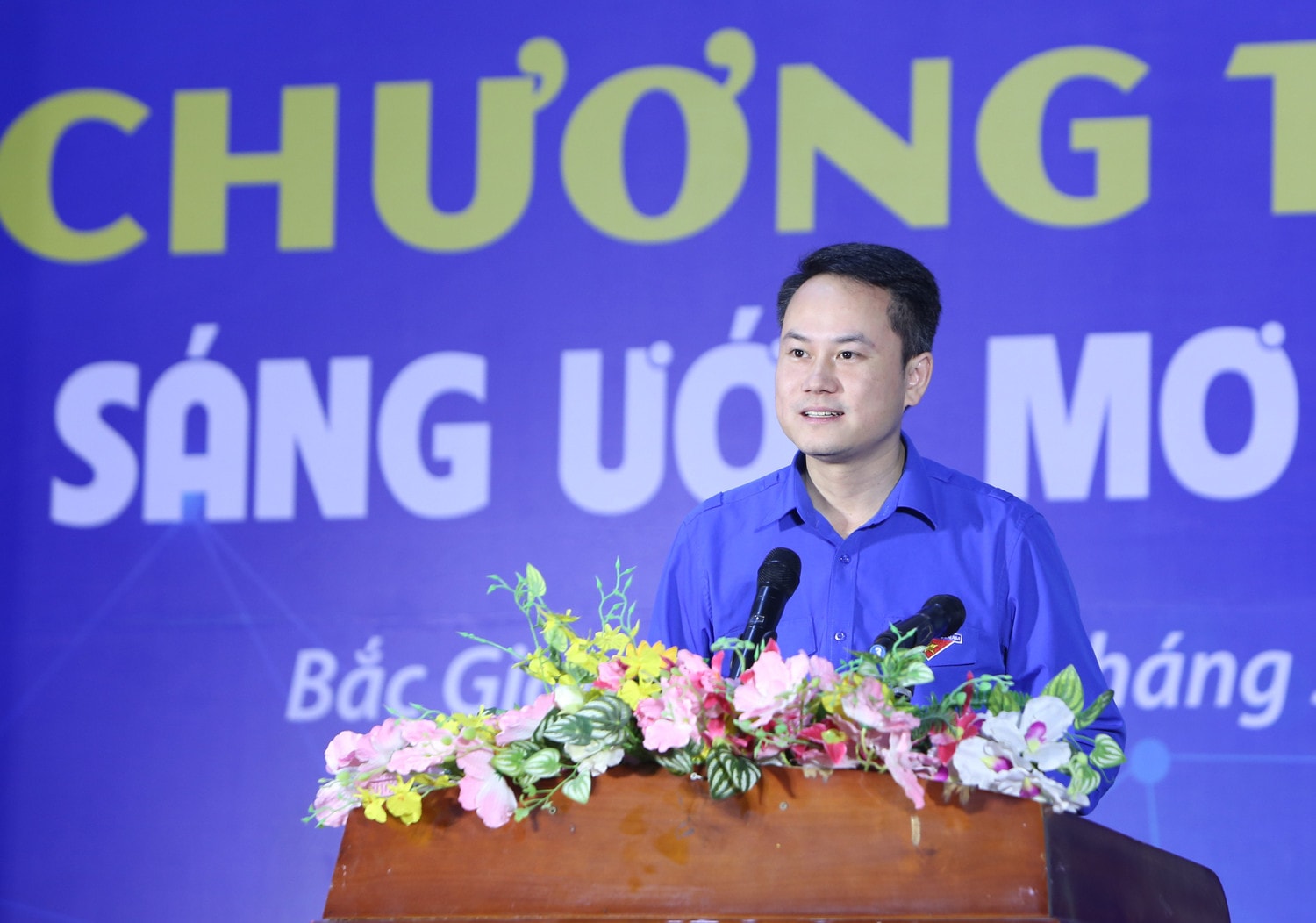Phó Chủ tịch Hội Liên hiệp Thanh niên Việt Nam Nguyễn Kim Quy phát biểu tại chương trình “Thắp sáng ước mơ hoàn lương” -0