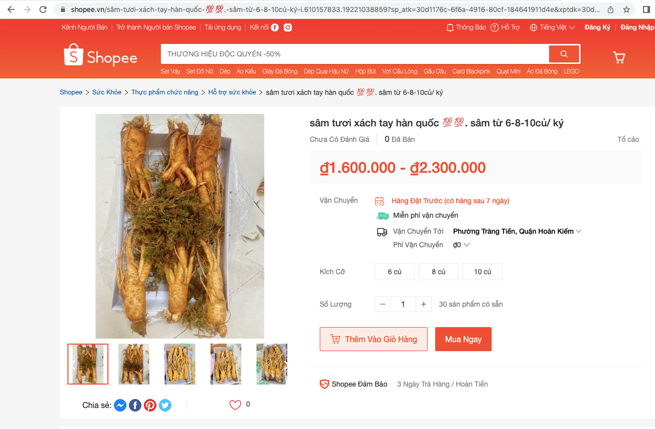 Khẳng định không cho phép bán hàng xách tay nhưng các mặt hàng gán mác xách tay vẫn được rao bán công khai trên Shopee -2
