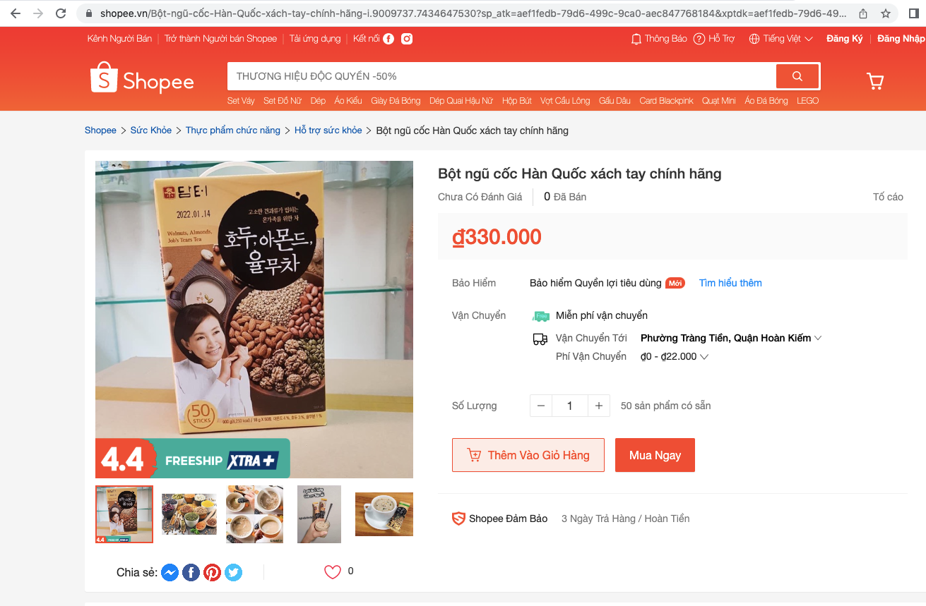 Khẳng định không cho phép bán hàng xách tay nhưng các mặt hàng gán mác xách tay vẫn được rao bán công khai trên Shopee -3