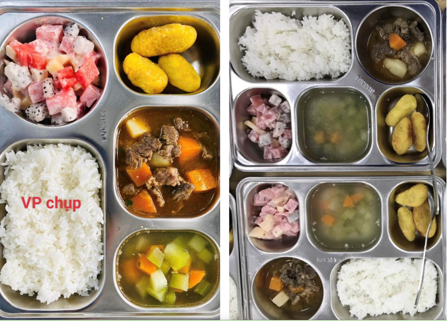 Phụ huynh trường AMIS tố bữa ăn của con 70.000 đồng/ngày bị cắt xén: Nhà trường xin lỗi! -0