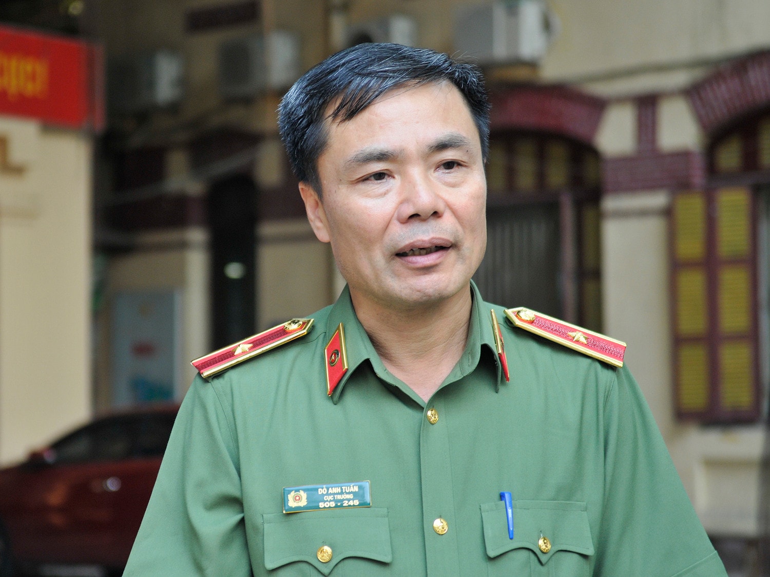 Cục trưởng Cục Đào tạo, Bộ Công an PGS. TS Thiếu tướng Đỗ Anh Tuấn Tư vấn tuyển sinh vào các trường Công an nhân dân năm 2023 -0