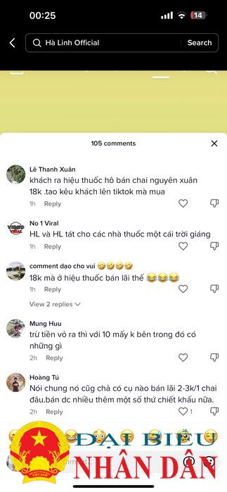 Thuê Tiktoker bán dầu gội phá giá, Dược phẩm Hoa Linh đối diện với làn sóng tẩy chay -0