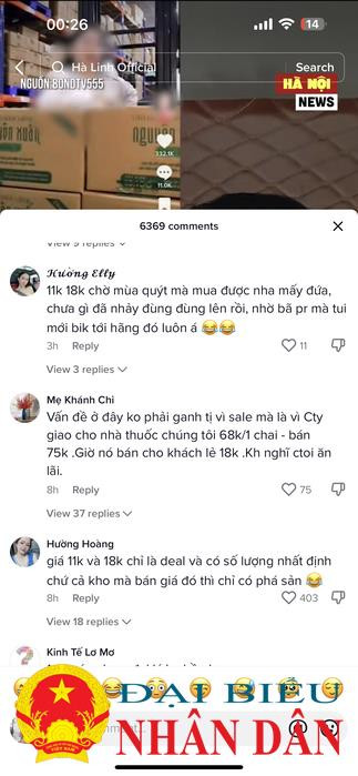 Thuê Tiktoker bán dầu gội phá giá, Dược phẩm Hoa Linh đối diện với làn sóng tẩy chay -2
