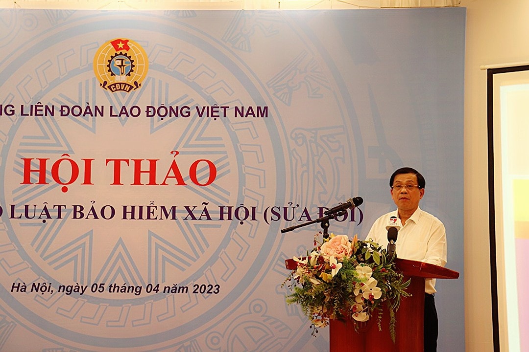 Lấy ý kiến cán bộ công đoàn về dự thảo Luật Bảo hiểm Xã hội -0