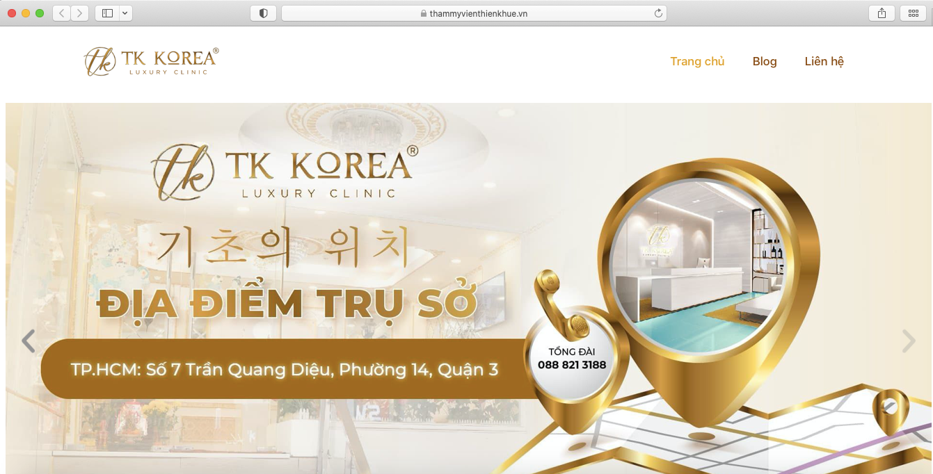 Viện Thẩm mỹ Quốc tế TK Korea và những lần 
