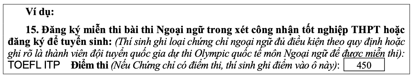Bộ GD-ĐT hướng dẫn cách ghi phiếu Đăng ký dự thi tốt nghiệp THPT 2023 -0