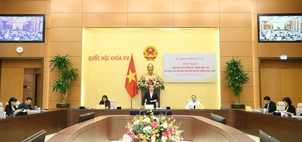 Bảo đảm tính đồng bộ, thống nhất của dự thảo Luật Đất đai (sửa đổi) với hệ thống pháp luật -0