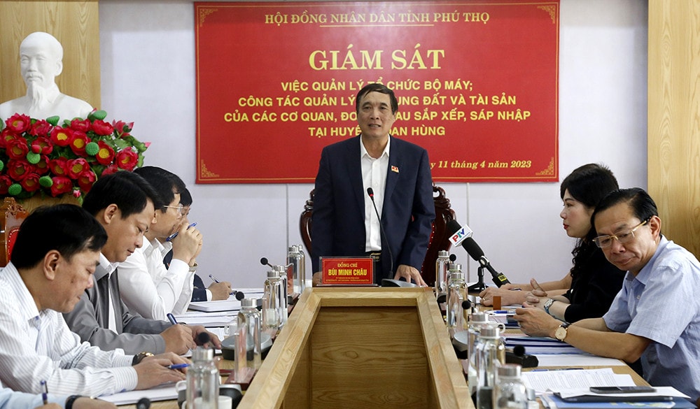 Giám sát việc tổ chức bộ máy, quản lý tài sản của các cơ quan, đơn vị sau sắp xếp, sáp nhập -1