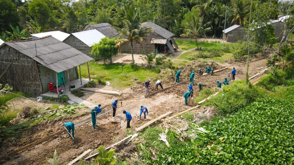 Lần đầu tổ chức Tết quân - dân mừng Chôl Chnăm Thmây