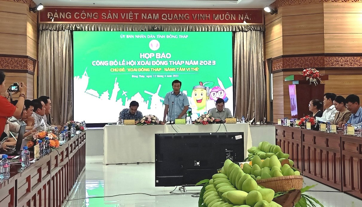 Lần đầu tiên Đồng Tháp tổ chức lễ hội xoài