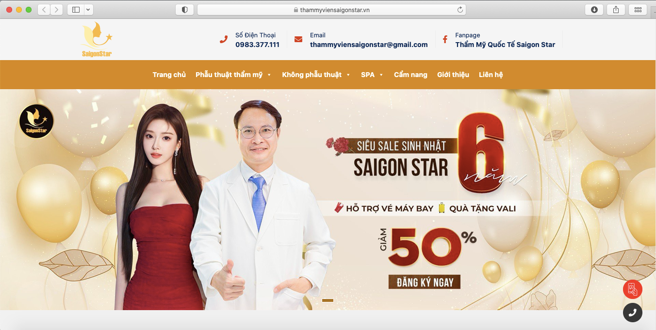 Thẩm mỹ viện SaigonStar liên tiếp bị xử phạt vi hàng loạt sai phạm