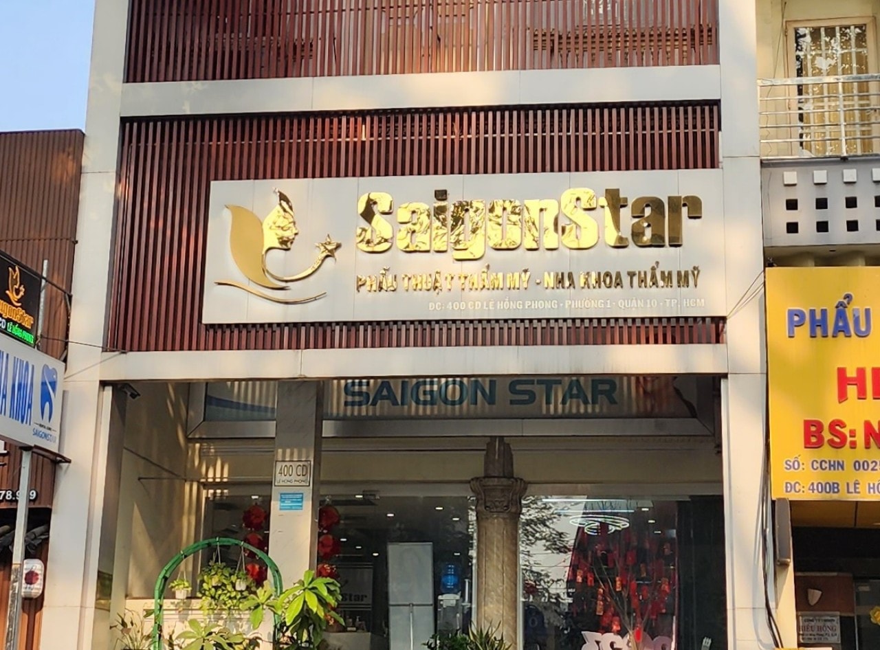 Thẩm mỹ viện SaigonStar liên tiếp bị xử phạt vi hàng loạt sai phạm