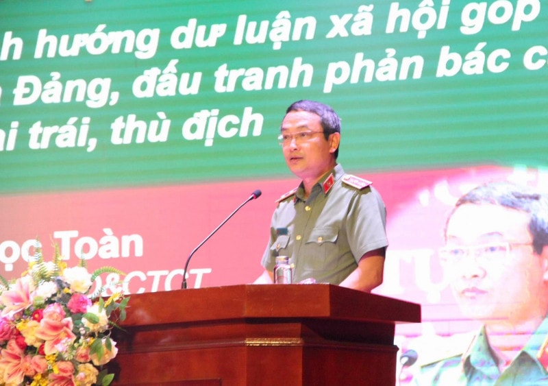 Tích cực bảo vệ nền tảng tư tưởng của Đảng, đấu tranh phản bác quan điểm sai trái, thù địch -0