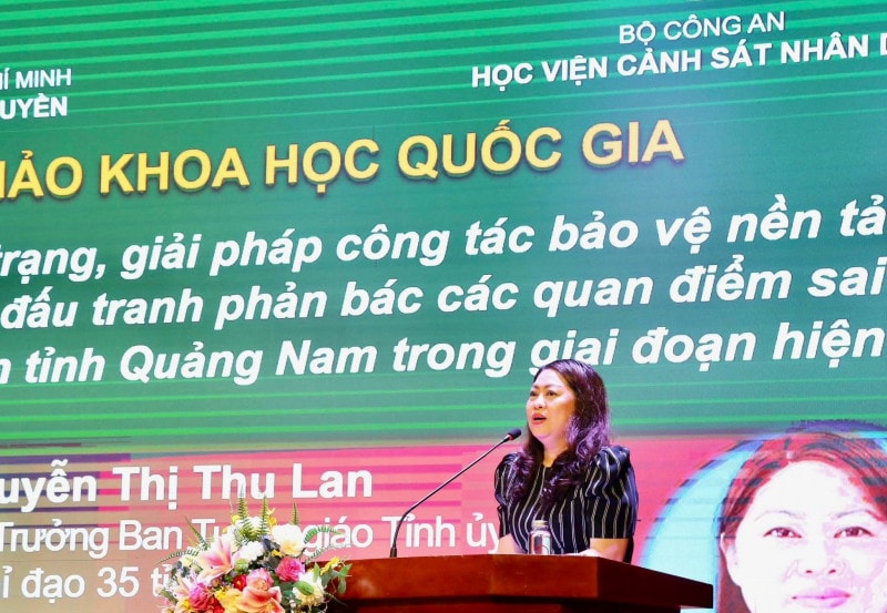 Tích cực bảo vệ nền tảng tư tưởng của Đảng, đấu tranh phản bác quan điểm sai trái, thù địch -0