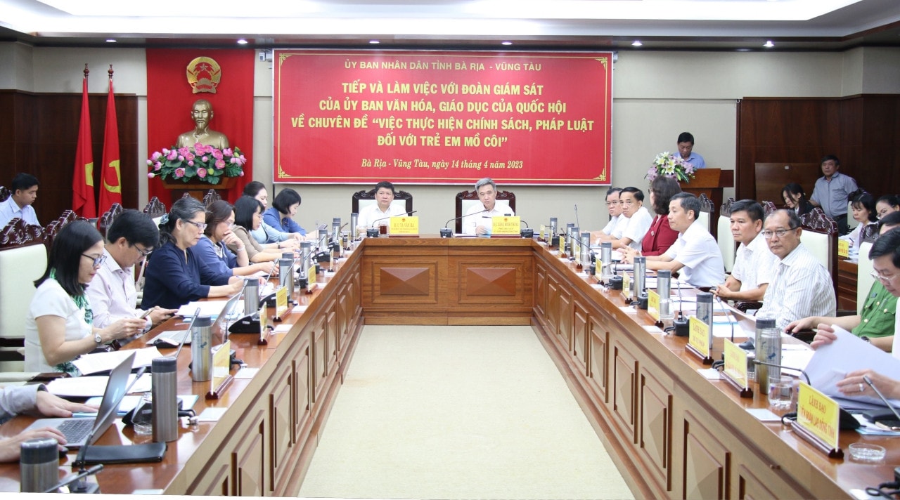 Đoàn giám sát làm việc với UBND tỉnh Bà Rịa - Vũng Tàu Đoàn giám sát của Ủy ban Văn hoá, Giáo dục làm việc với UBND tỉnh Bà Rịa - Vũng Tàu -0