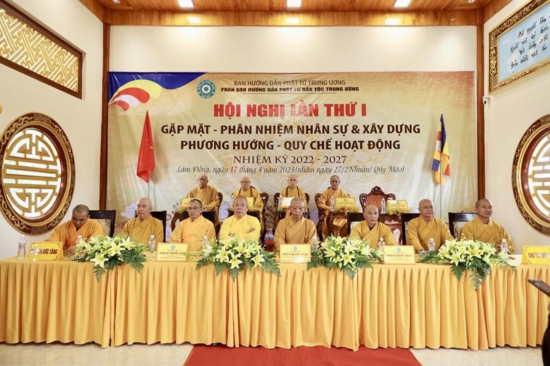 Hội nghị lần thứ I Phân ban Hướng dẫn Phật tử dân tộc Trung ương nhiệm kỳ 2022-2027 -0
