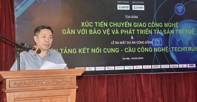 Xúc tiến chuyển giao công nghệ gắn với bảo vệ và phát triển tài sản trí tuệ