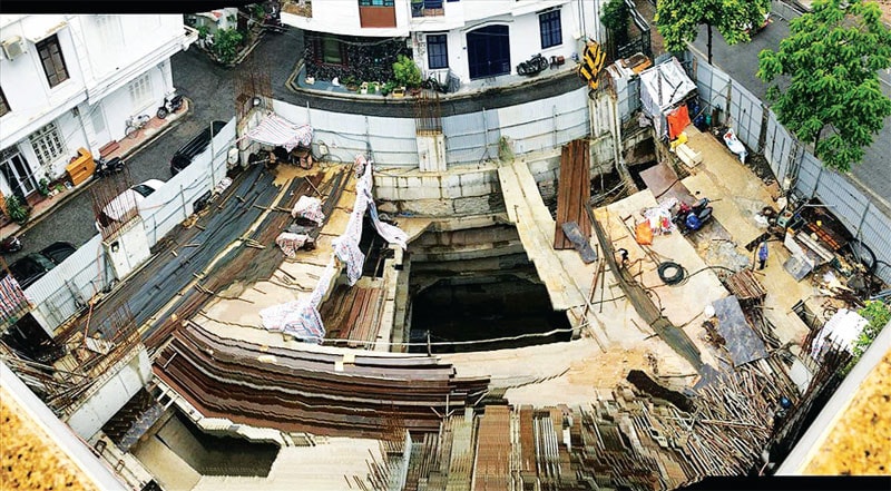 Luật Kinh doanh bất động sản sửa đổi cần làm rõ không gian ngầm có được giao dịch. Ảnh minh họa: reatimes.vn
