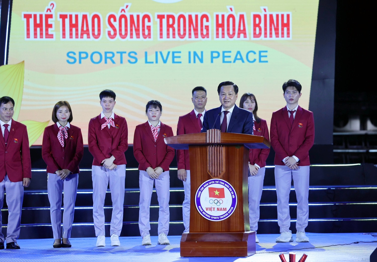 Lễ xuất quân của Đoàn TTVN tham dự SEA Games 32 -0