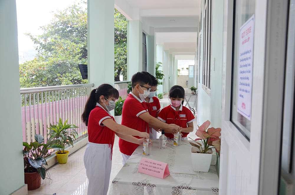  Tăng cường công tác phòng, chống dịch Covid-19 trong trường học. -0