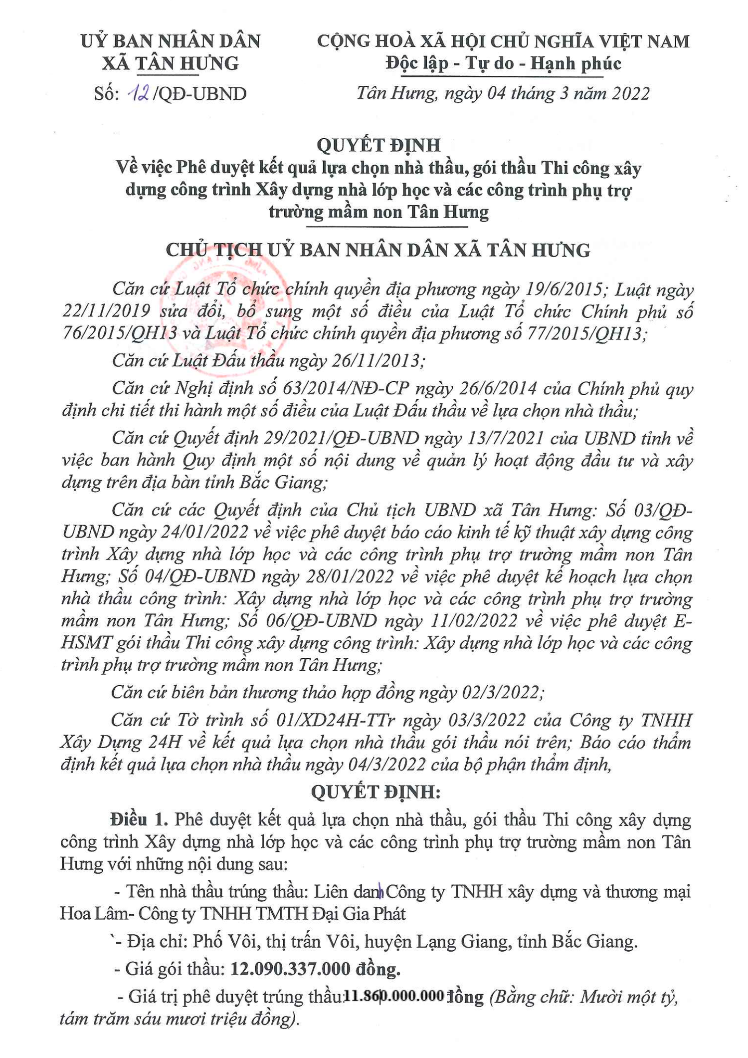 Bất thường doanh nghiệp trúng liên tiếp trên dưới 30 gói thầu trị giá hơn 120 tỷ đồng tại huyện Lạng Giang -0