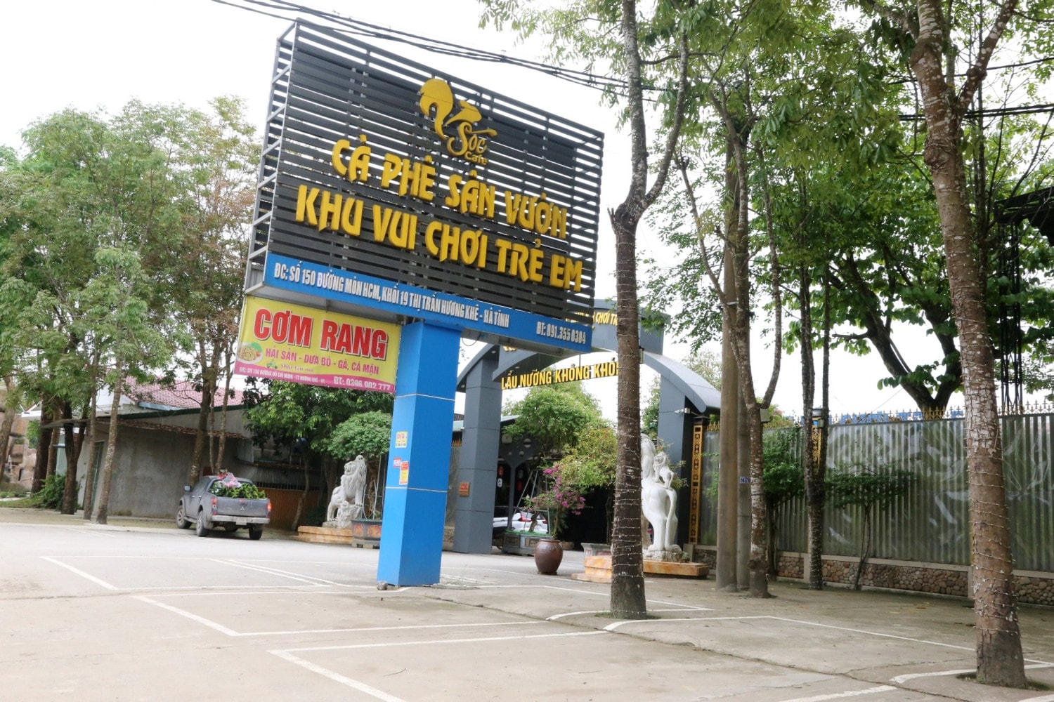 Khu dịch vụ tổng hợp “khủng” xây dựng chui ở Hà Tĩnh -0
