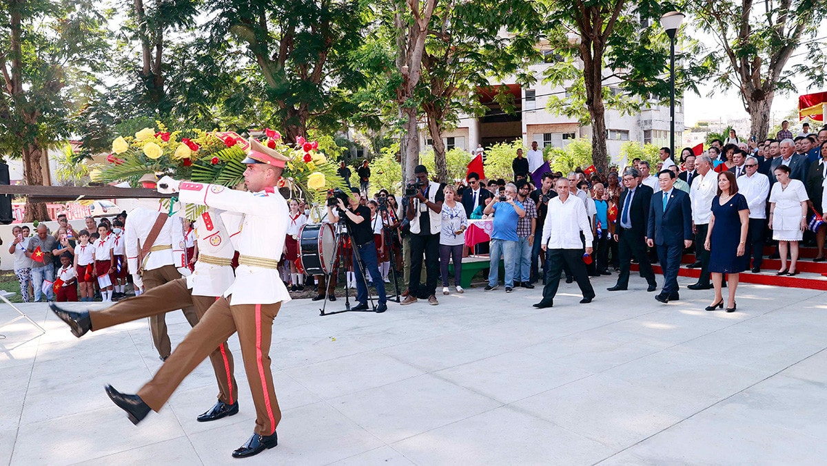  Chủ tịch Quốc hội Vương Đình Huệ: Công viên Hồ Chí Minh - biểu tượng tình hữu nghị đặc biệt Việt Nam – Cuba -7