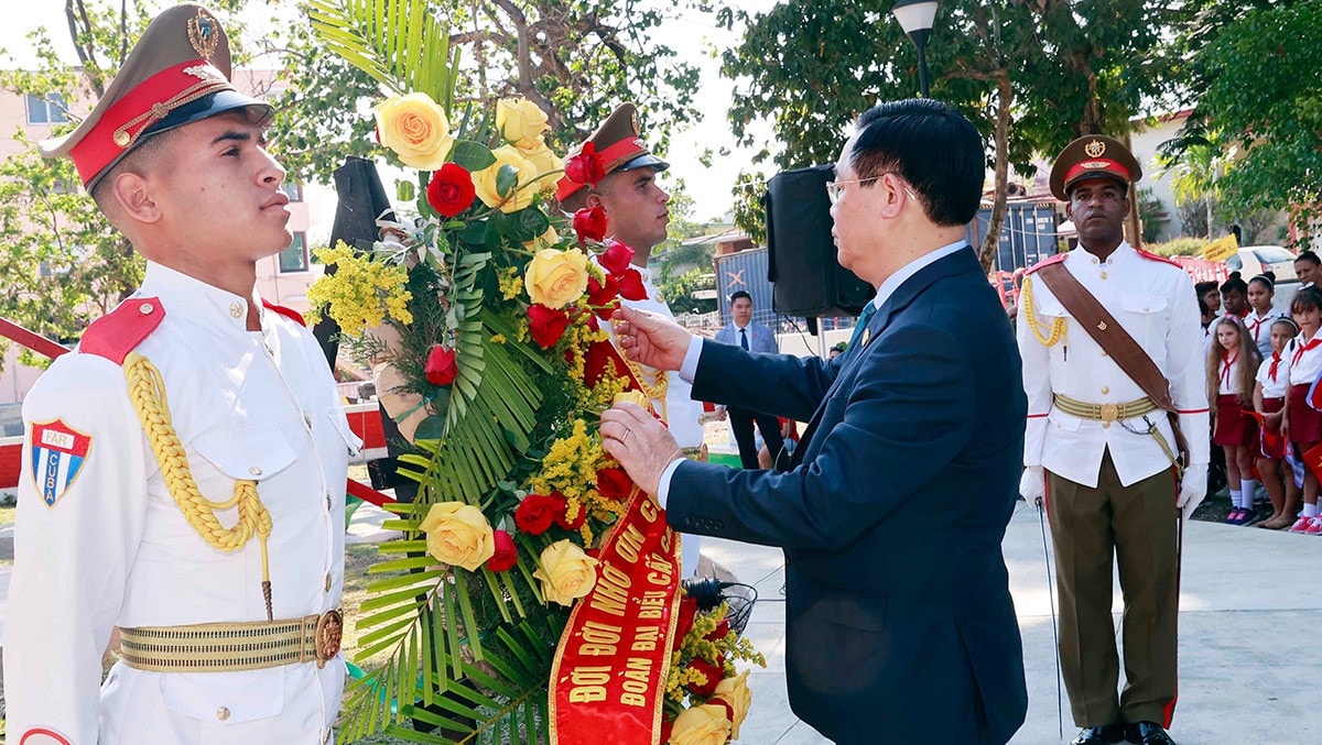  Chủ tịch Quốc hội Vương Đình Huệ: Công viên Hồ Chí Minh - biểu tượng tình hữu nghị đặc biệt Việt Nam – Cuba -1