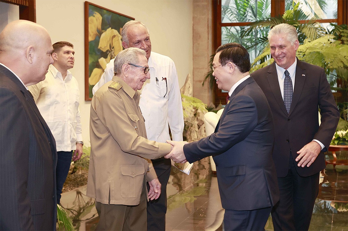 Một số hình ảnh Chủ tịch Quốc hội Vương Đình Huệ thăm chính thức Cuba -4