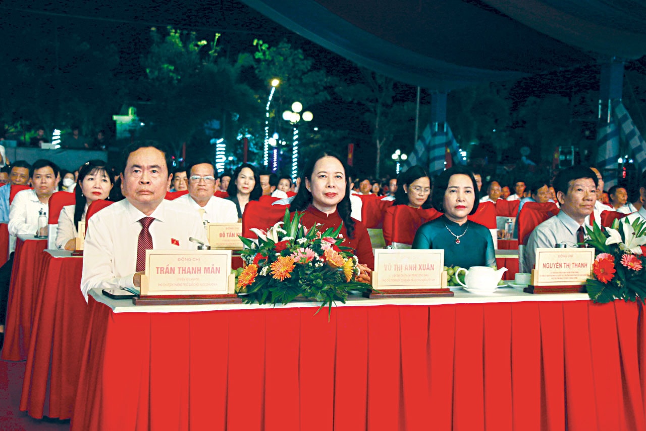 Phó Chủ tịch Thường trực Quốc hội Trần Thanh Mẫn dự Lễ công bố Nghị quyết thành lập Thị xã Tịnh Biên, An Giang -0