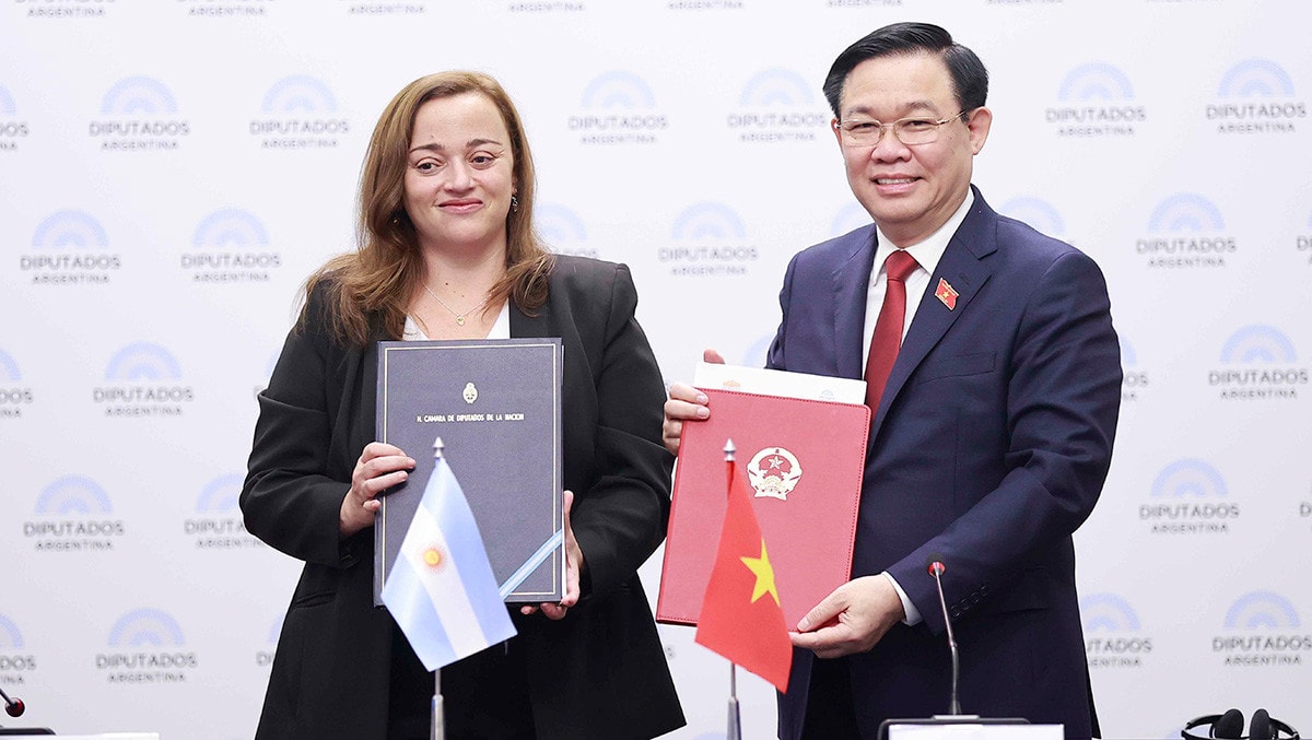 Quốc hội Việt Nam và Hạ viện Argentina ký thoả thuận hợp tác -0
