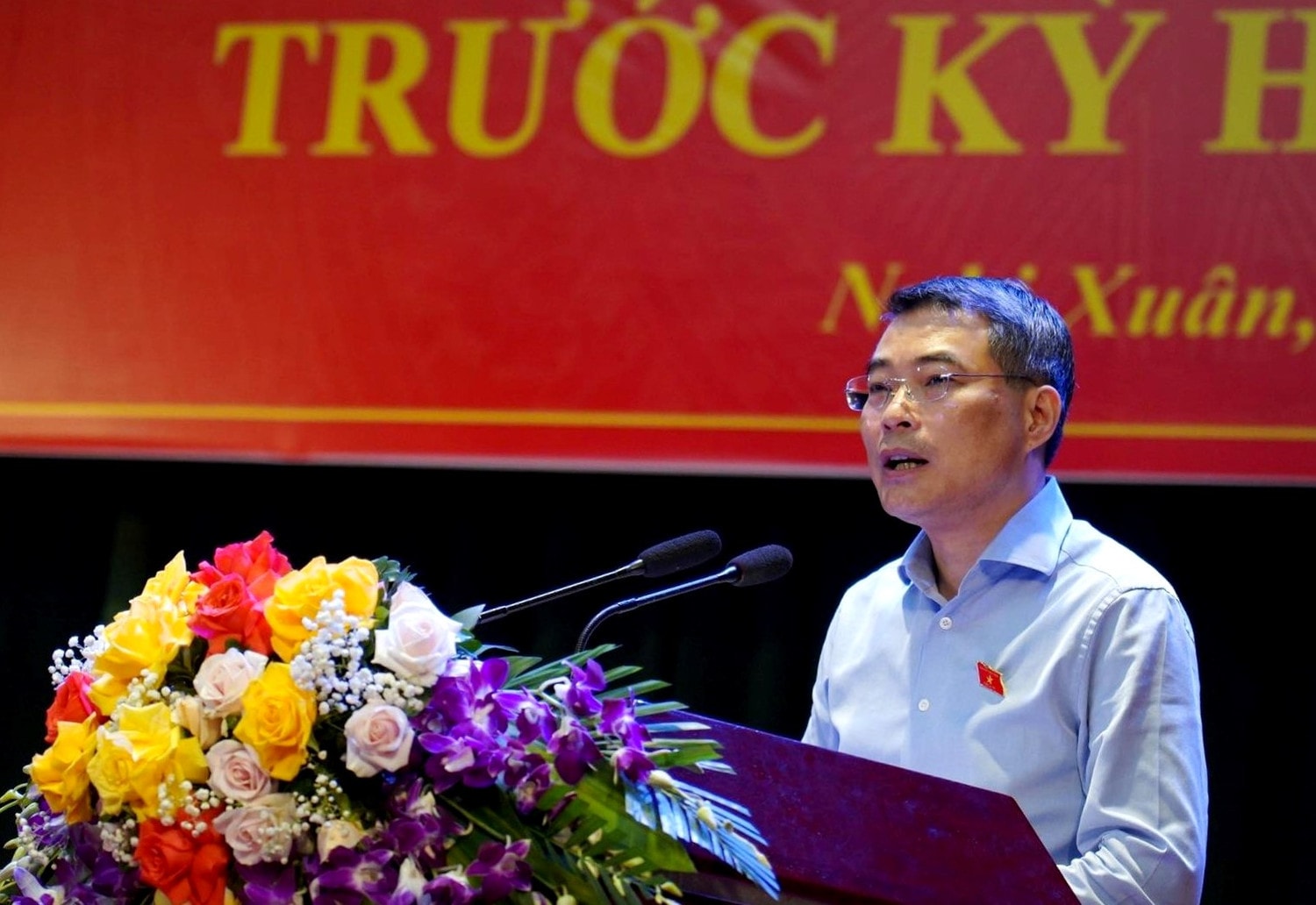 Chánh Văn phòng Trung ương Đảng tiếp xúc cử tri tại Nghi Xuân -0
