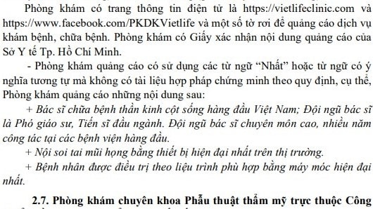 TP. Hồ Chí Minh: Nhiều cơ sở khám chữa bệnh tư nhân quảng cáo “trên trời” -0