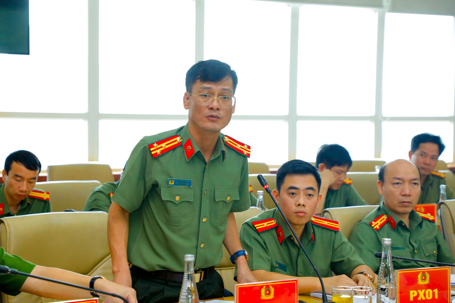 Đại biểu phát biểu tại Hội thảo