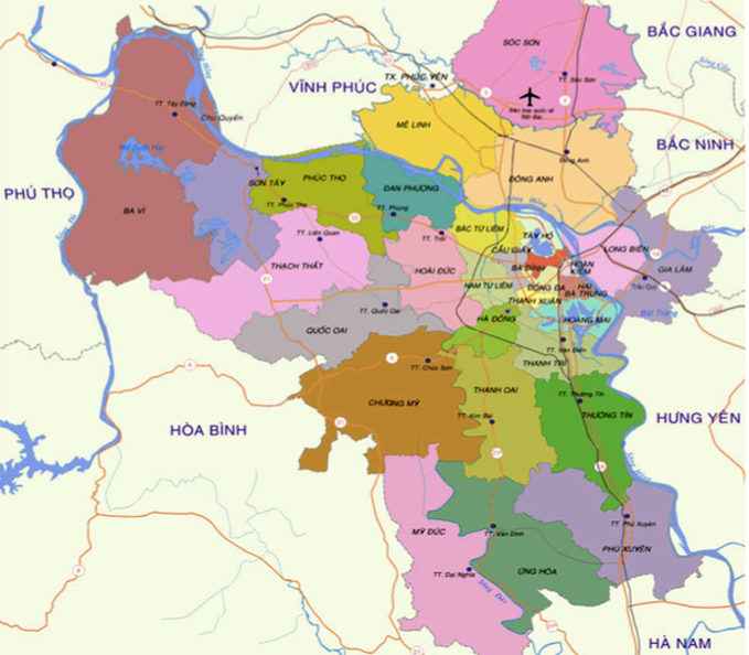 Phát triển 2 thành phố trực thuộc Thủ đô: Bắc sông Hồng và phía Tây Hà Nội -0
