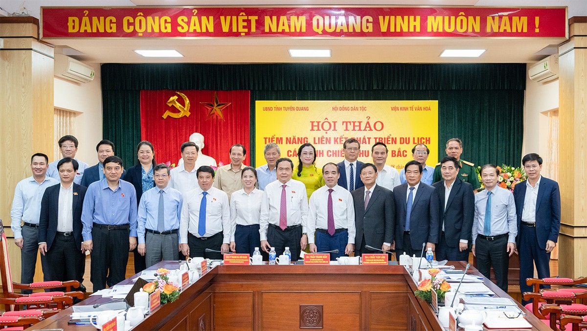 Phó Chủ tịch Thường trực Quốc hội Trần Thanh Mẫn dự Hội thảo Tiềm năng, liên kết phát triển du lịch các tỉnh chiến khu Việt Bắc -0