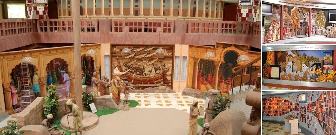 Một góc trưng bày trong Bảo tàng Quốc hội Ấn Độ - Delhi Tourism