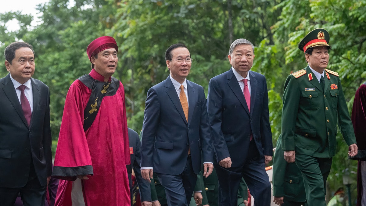Chủ tịch Nước Võ Văn Thưởng dâng hương Giỗ Tổ Hùng Vương năm 2023 -0