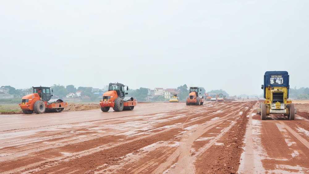 Huyện Phú Bình ưu tiên đầu tư xây dựng và nâng cấp các công trình trọng điểm.