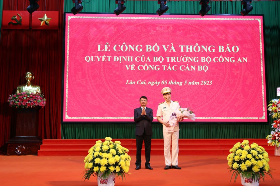 Lào Cai có Giám đốc Công an tỉnh mới -0