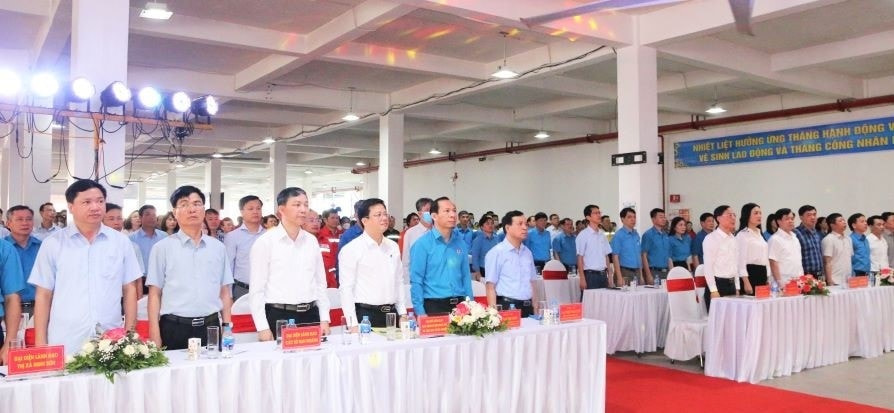 Phát động “Tháng hành động về an toàn, vệ sinh lao động và Tháng công nhân năm 2023” -0