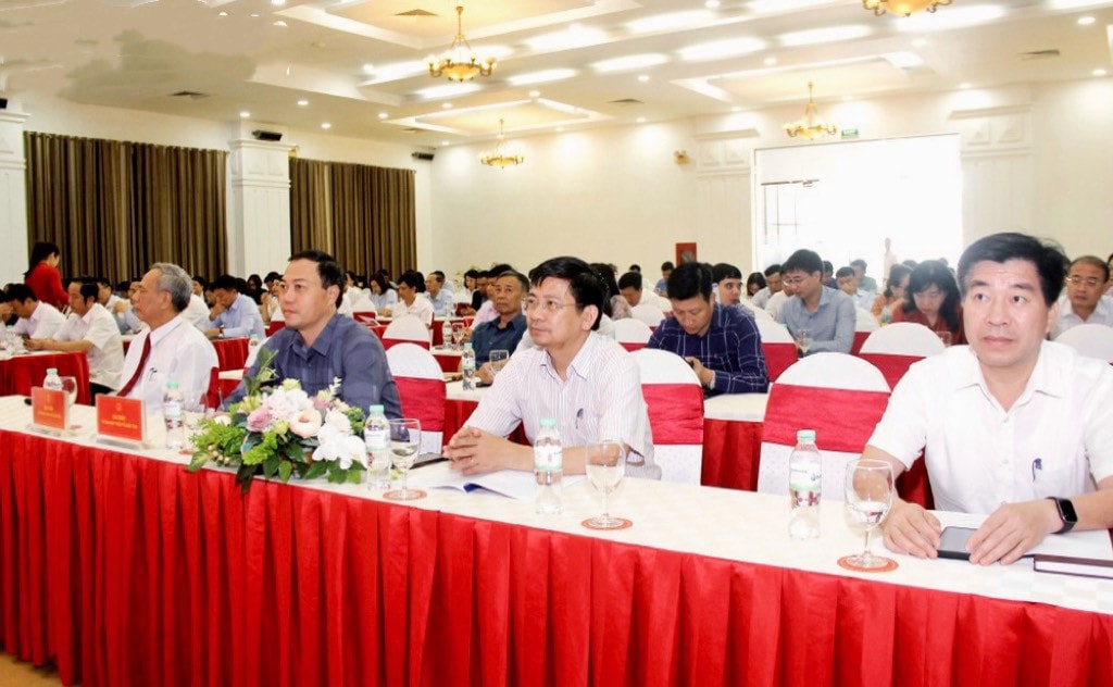 Các đại biểu dự Hội nghị tập huấn. ảnh M. Hoa