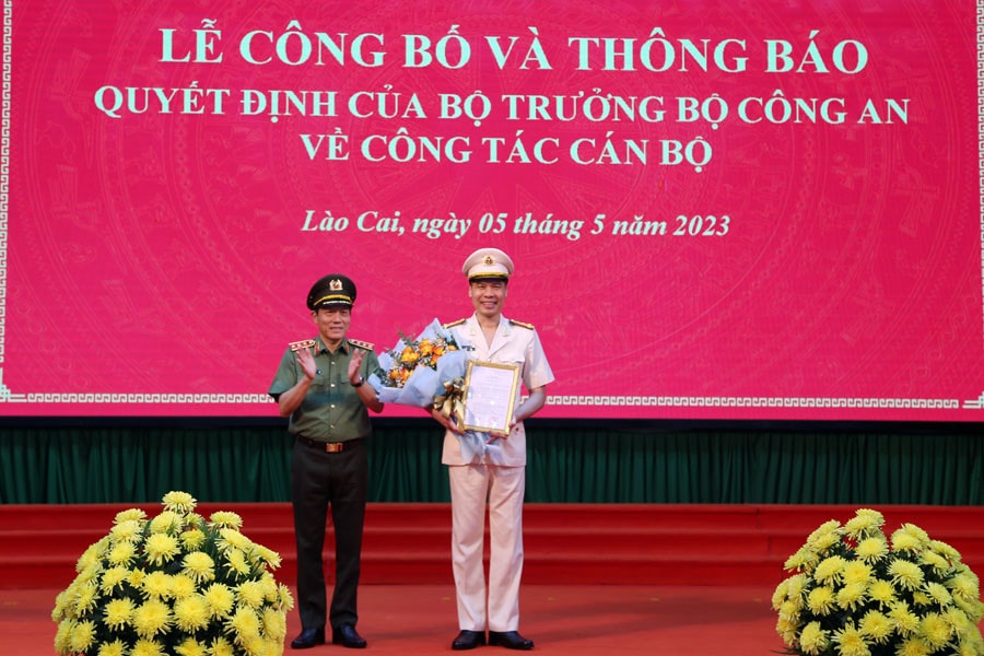 Lào Cai có Giám đốc Công an tỉnh mới -0