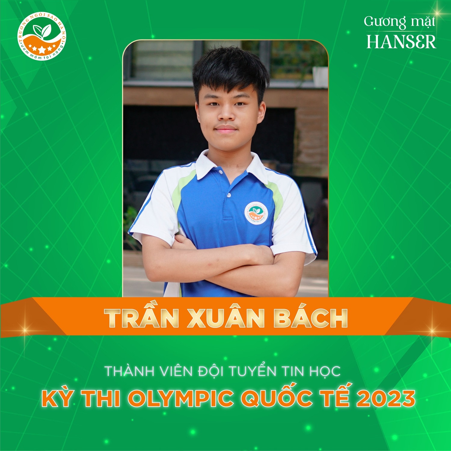 5 cựu học sinh Trường Ngôi Sao Hà Nội góp mặt trong các đội tuyển thi Olympic quốc tế 2023 -0