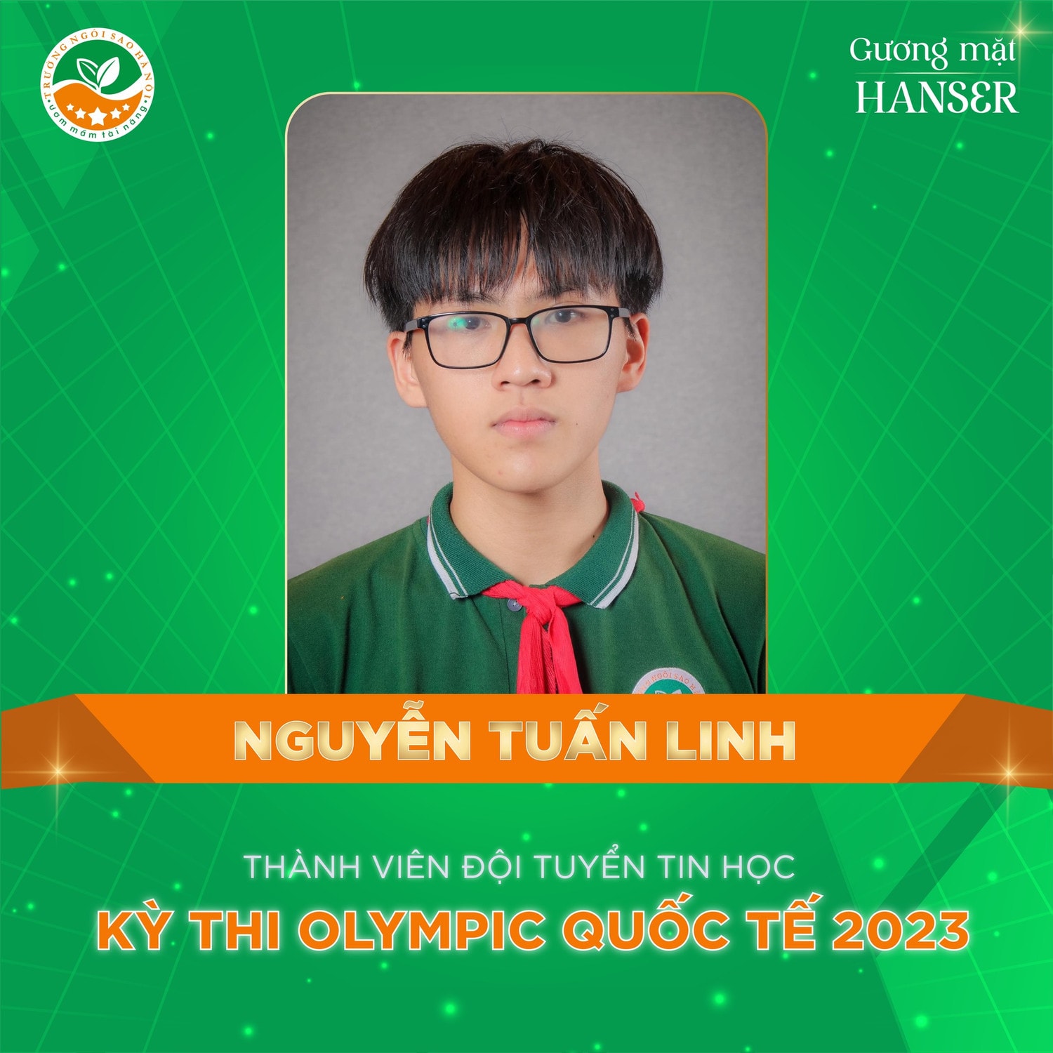 5 cựu học sinh Trường Ngôi Sao Hà Nội góp mặt trong các đội tuyển thi Olympic quốc tế 2023 -0