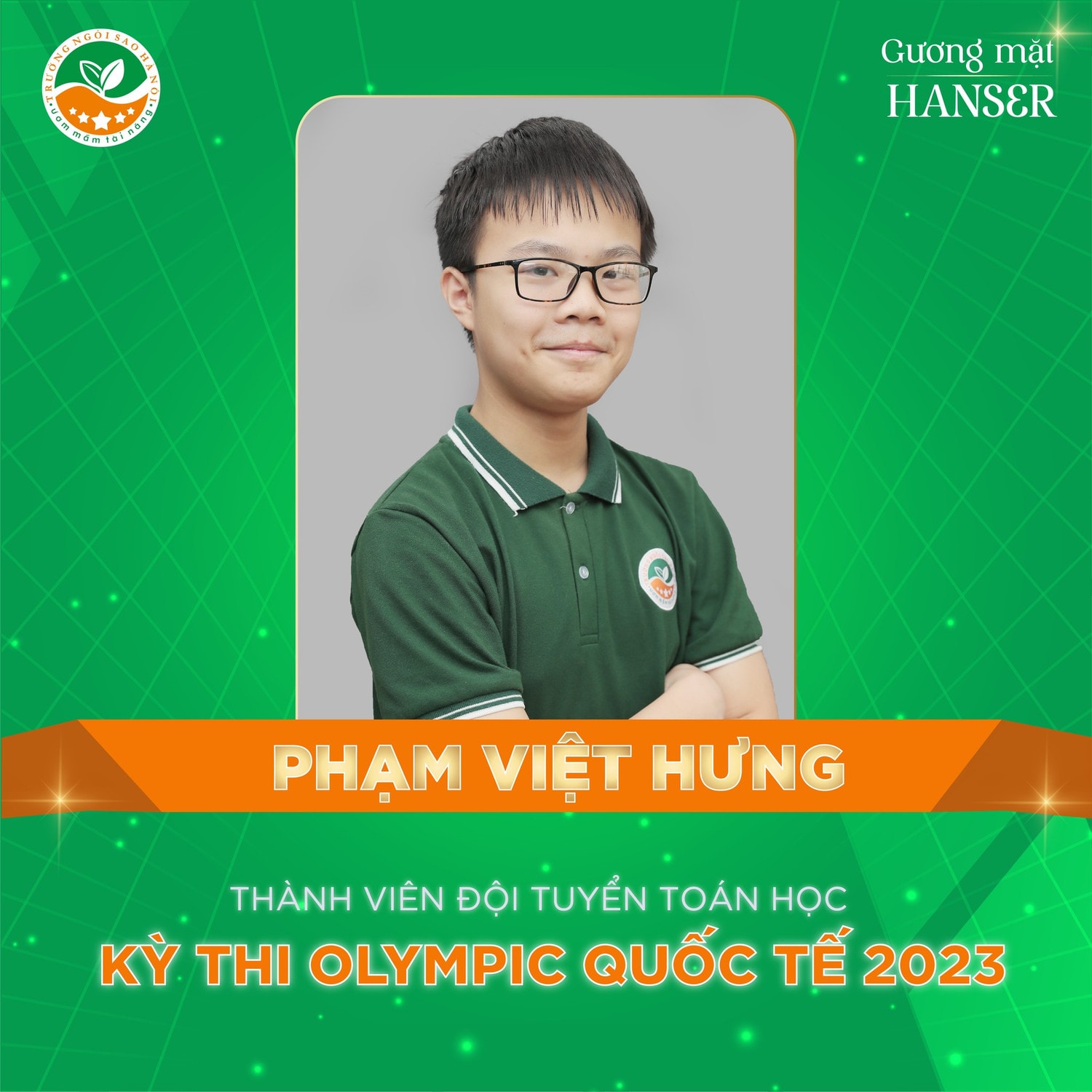 5 cựu học sinh Trường Ngôi Sao Hà Nội góp mặt trong các đội tuyển thi Olympic quốc tế 2023 -0