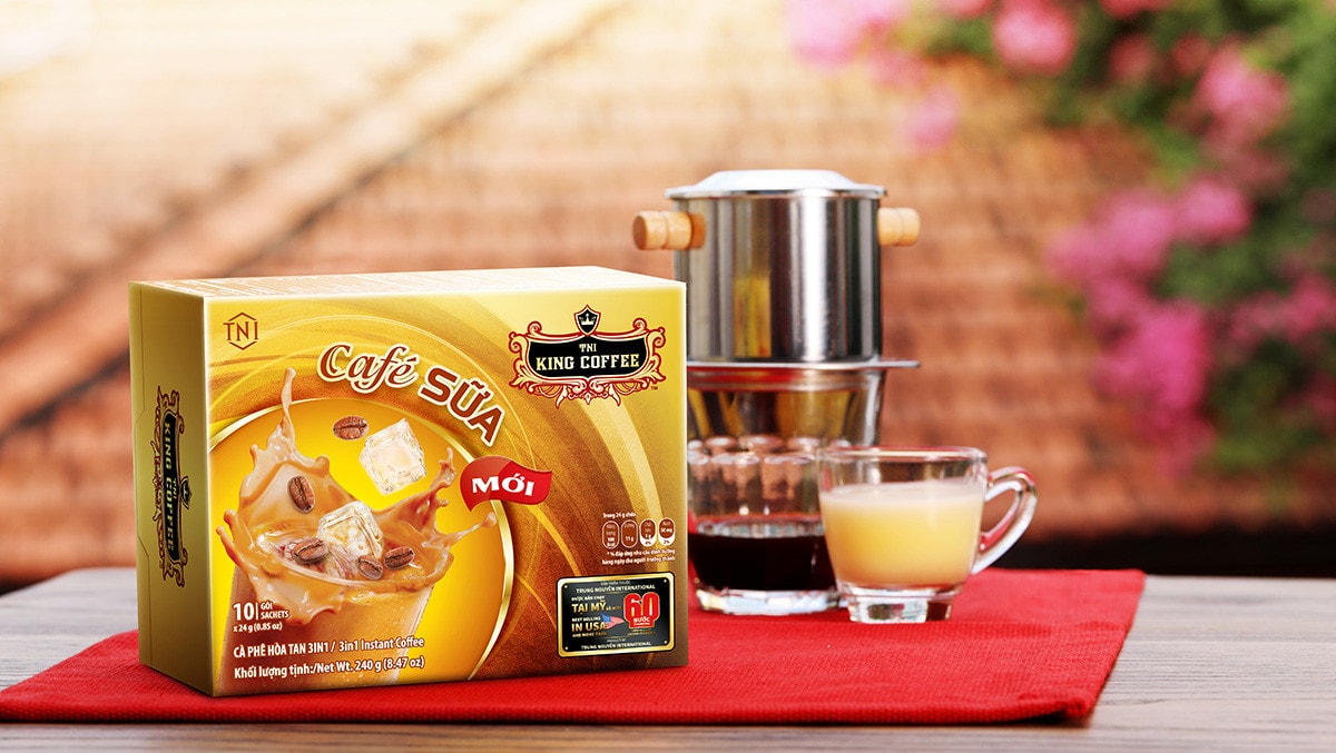King Coffee cà phê sữa hòa tan - Hương vị cà phê sữa truyền thống Việt Nam -0